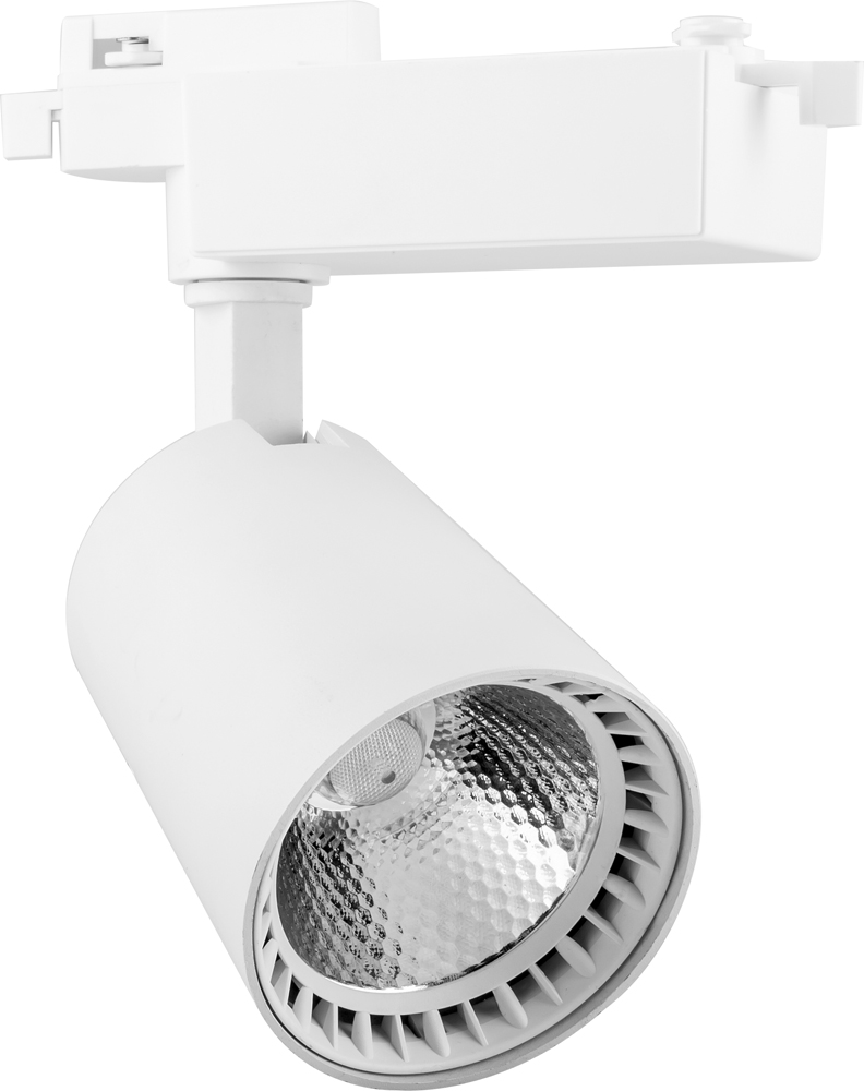 картинка Светодиодный трековый светильник Feron AL100,12W,1080 Lm,4000К,35 градусов,белый(арт.29509) от интернет магазина Ampertorg