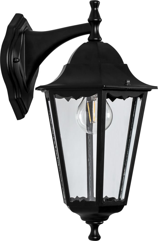картинка Светильник садово-парковый  6102, 60W.Цвет черный, (арт. 11054) от интернет магазина Ampertorg