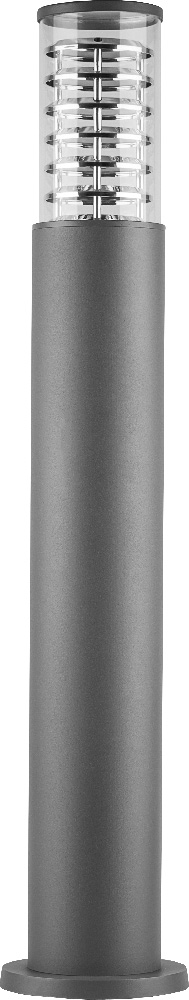 картинка Светильник садово-парковый Feron DH0805.Техно столб,E27,230V,серый(арт.06303) от интернет магазина Ampertorg