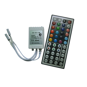 картинка Контроллер для светодиодной ленты 144W, 12V, 12A, с большим инфракрасным пультом.(арт.CRL144ESB) от интернет магазина Ampertorg