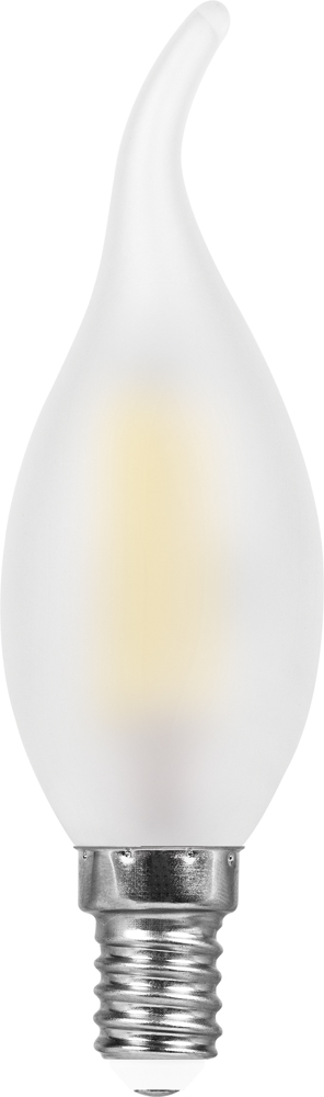 картинка Светодиодная лампа  LB-59 (5W) 230V E14 2700K.теплый свет, филамент C35T матовая(арт.25649) от интернет магазина Ampertorg