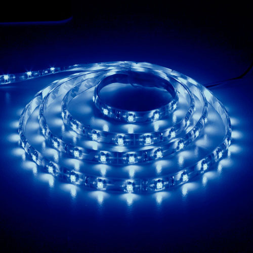 картинка Лента светодиодная LS604. синий на белом основании (арт. 27677) от интернет магазина Ampertorg