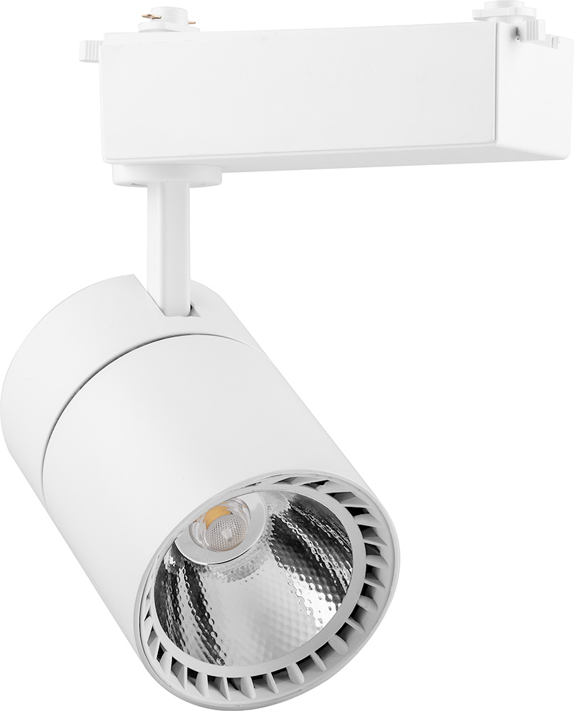 картинка Светодиодный светильник Feron AL103 трековый на шинопровод 30W.6400K,35 градусов,белый(арт.32519) от интернет магазина Ampertorg