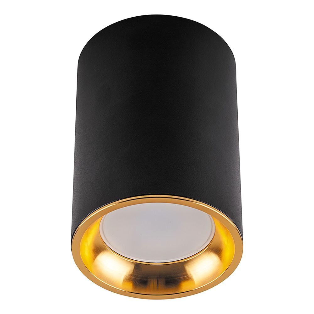 картинка Светильник потолочный ML175 MR16 35W, 220V, GU10, черный, золото 32633 от интернет магазина Ampertorg