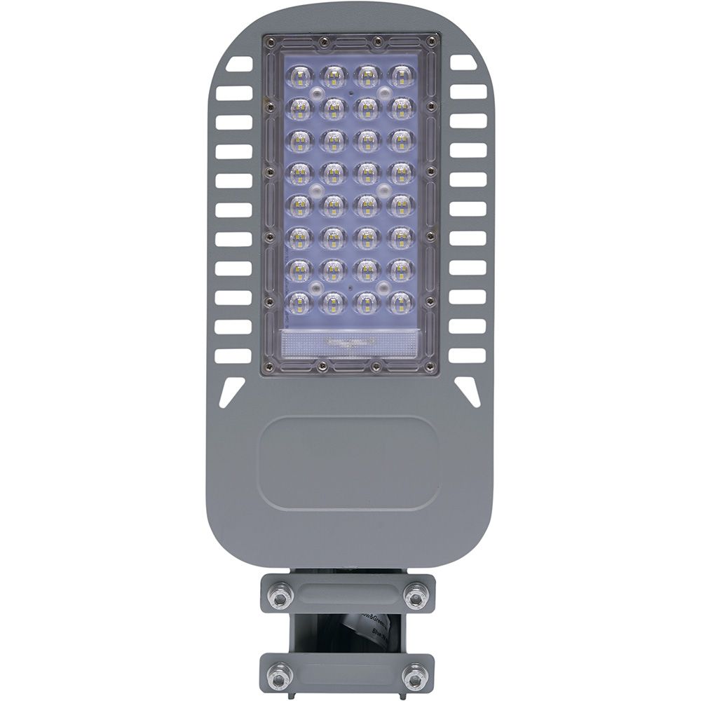 картинка Уличный светильник консольный светодиодный, на столб (ДКУ) FERON SP3050  45LED*30W - 5000K  AC230V/ 50Hz цвет серый IP65(арт.41262) от интернет магазина Ampertorg