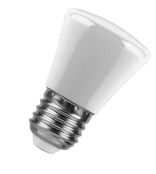 картинка Лампа светодиодная Feron LB-372 Колокольчик матовый E27 1W 6400K(арт.25910) от интернет магазина Ampertorg