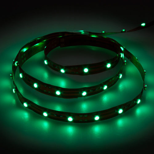 картинка Лента светодиодная LS603  зеленый на белом основании (арт. 27671) от интернет магазина Ampertorg