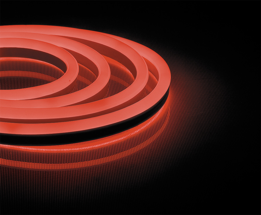 картинка Гибкий светодиодный неон Feron LS720.9.6Вт/м.50м.IP67.220V.Красный.(арт.29562) от интернет магазина Ampertorg