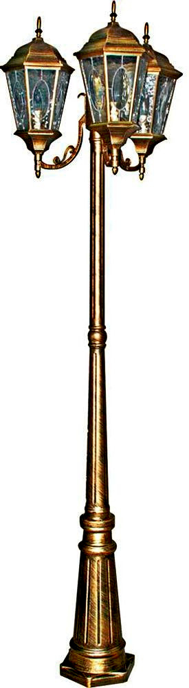 картинка Садово-парковый светильник PL158 .Цвет-черное золото (арт. 11326) от интернет магазина Ampertorg