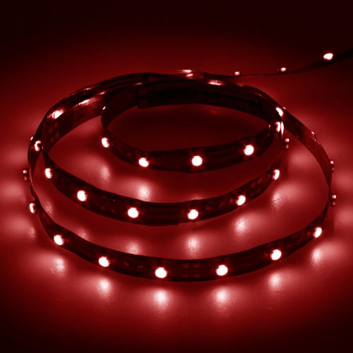 картинка Лента светодиодная LS603,  красный на белом основании от интернет магазина Ampertorg