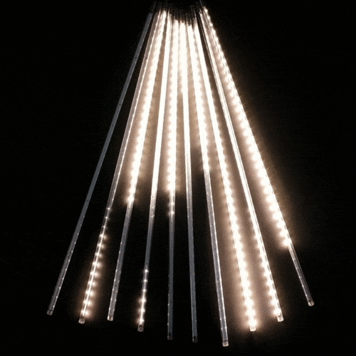 картинка Новогодняя гирлянда Тающие сосульки 24V, 10х0.5м, 720 Led, Цвет свечения тепл. белый. (арт.CCL720-10-1WW) от интернет магазина Ampertorg