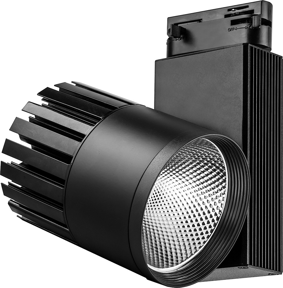 картинка Светодиодный трековый светильник Feron AL105, 40W, 3600 Lm, 4000К, 35 градусов, черный(арт.29696) от интернет магазина Ampertorg