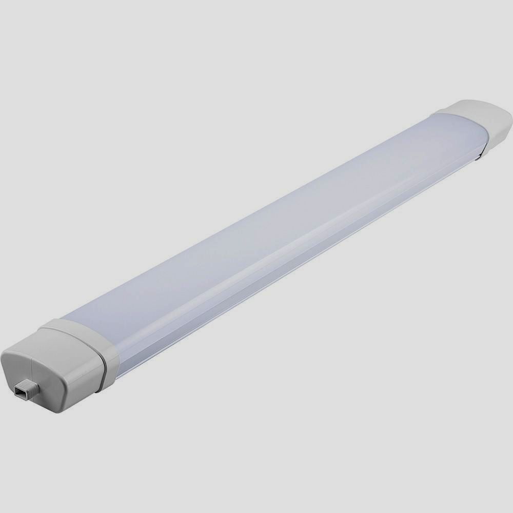 картинка Линейный светодиодный светильник Feron AL5095 36W 3600Lm 4000K, в пластиковом корпусе, 1210*70*43мм Возможность соединения в линию.32602 от интернет магазина Ampertorg