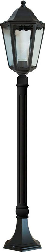картинка Светильник садово-парковый Feron 6210 столб 100W,E27,230V,черный(арт.11076) от интернет магазина Ampertorg