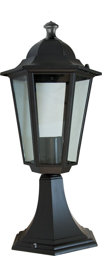 картинка Садово парковый светильник.6104. Цвет-черный (арт. 11058) от интернет магазина Ampertorg