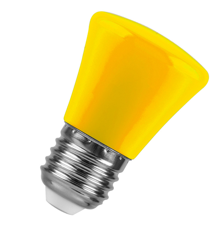 картинка Лампа светодиодная Feron LB-372.Колокольчик E27.1W.желтый (арт.25935) от интернет магазина Ampertorg