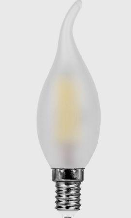 картинка Светодиодная лампа LB-714 (11W) 230V E14.нейтральный свет, 4000K филамент С35T матовая(арт.38011) от интернет магазина Ampertorg
