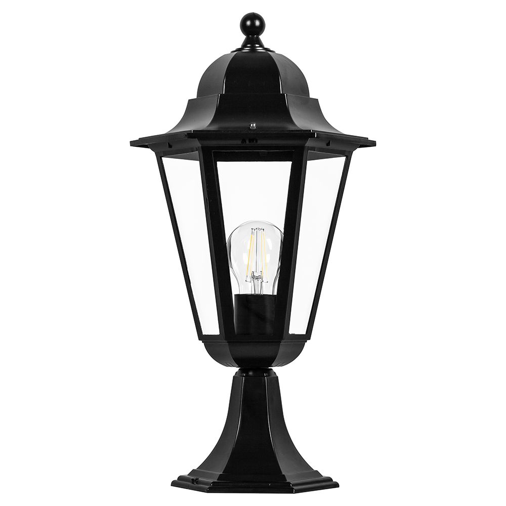 картинка Садово парковый светильник.6204. Цвет-черный (арт. 11070) от интернет магазина Ampertorg