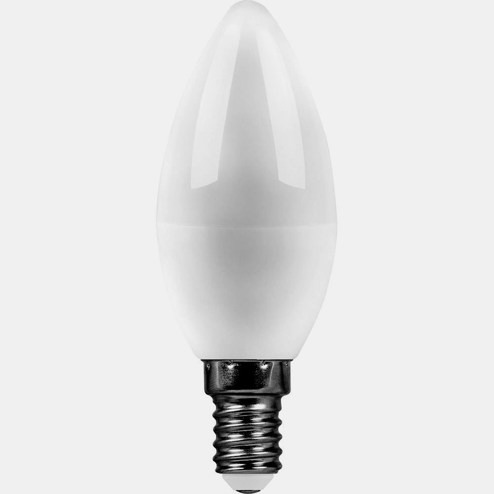 картинка Лампа светодиодная SAFFIT SBC3713 13W 4000K 230V E14 C37 свеча 55164 от интернет магазина Ampertorg