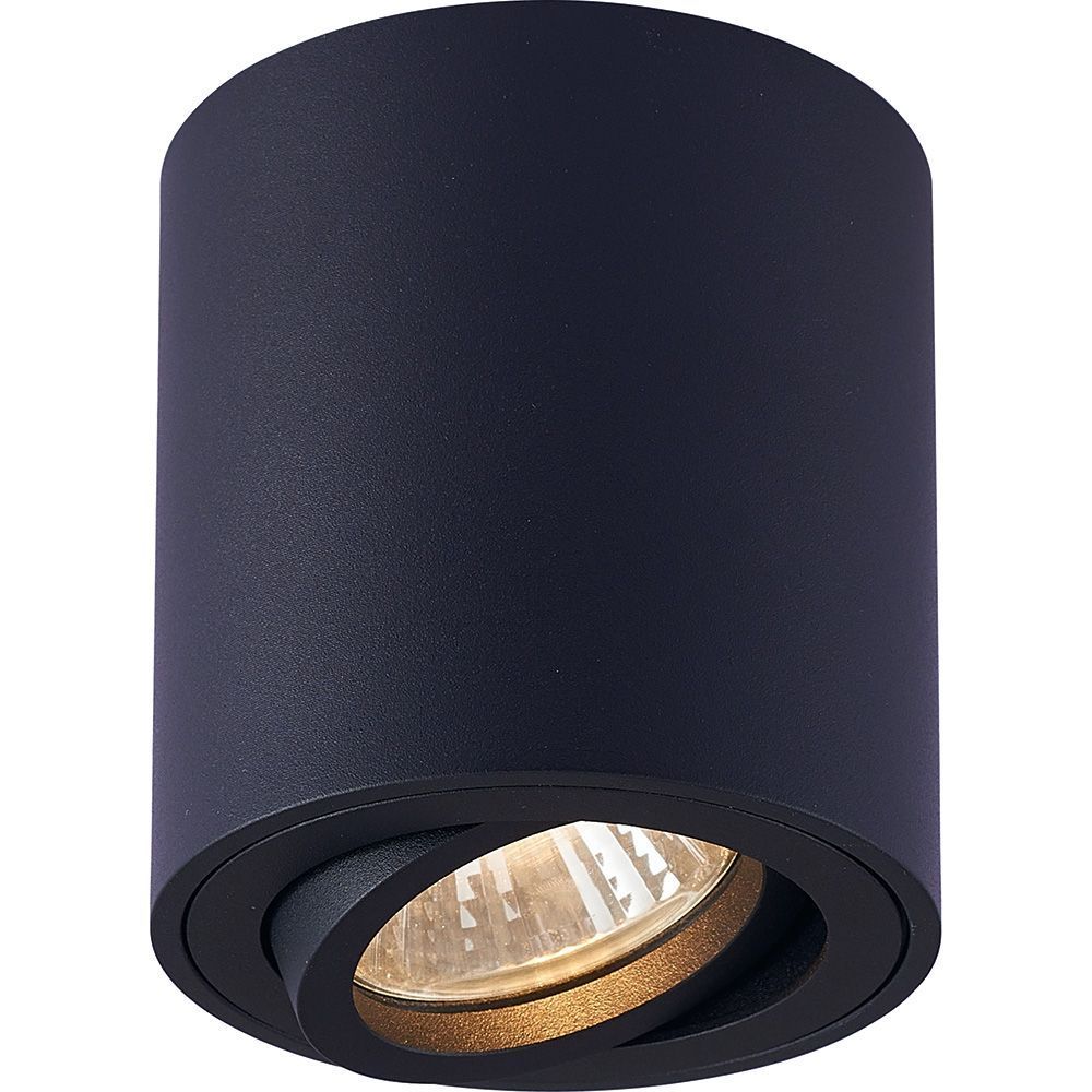 картинка Светильник потолочный поворотный ML179 MR16 35W, 220V, GU10, черный 41470 от интернет магазина Ampertorg