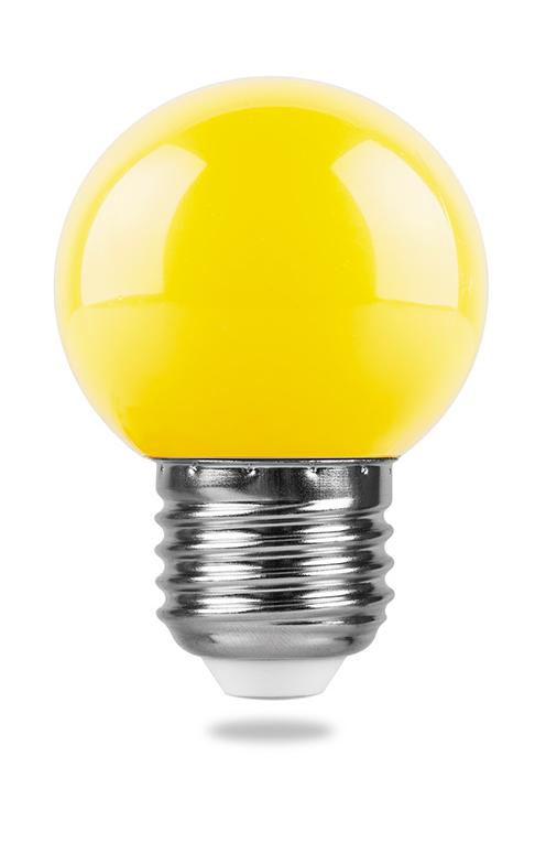 картинка Лампа светодиодная для гирлянд белт лайт.E27.1W.желтый. от интернет магазина Ampertorg
