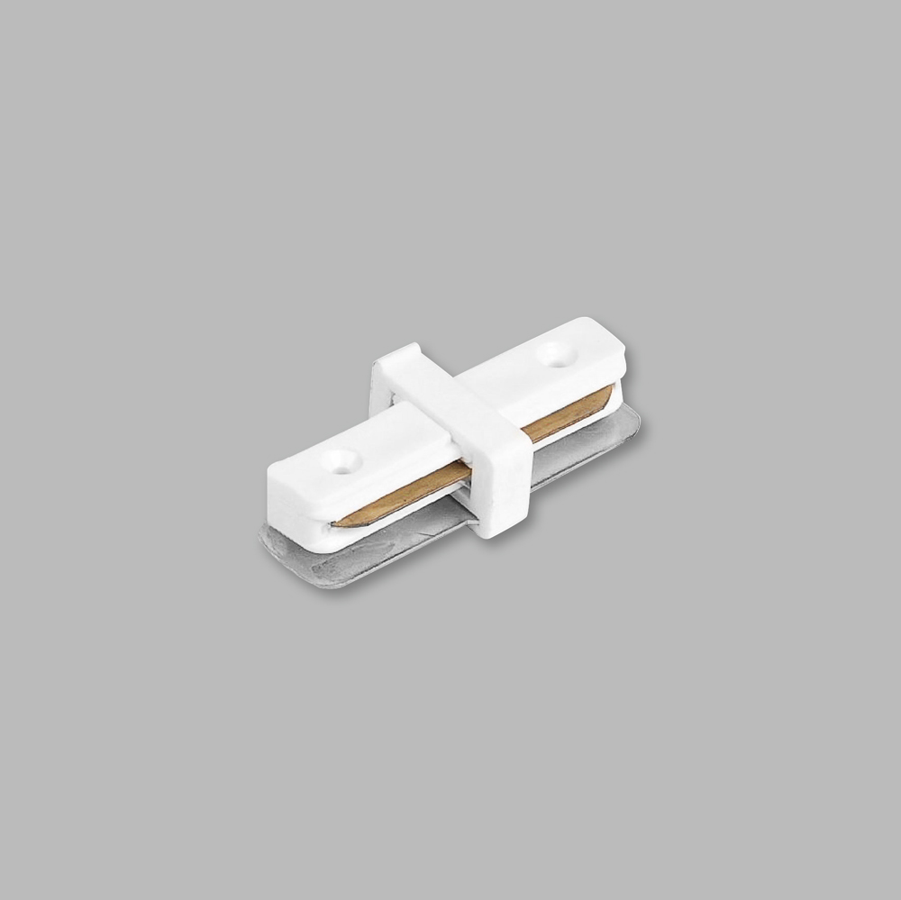картинка Коннектор прямой для шинопровода LD1000 ,белый(арт.10314) от интернет магазина Ampertorg