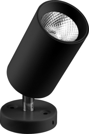 картинка Светодиодный светильник Feron AL519 накладной 10W.4000K.черный наклонный(арт.29874) от интернет магазина Ampertorg