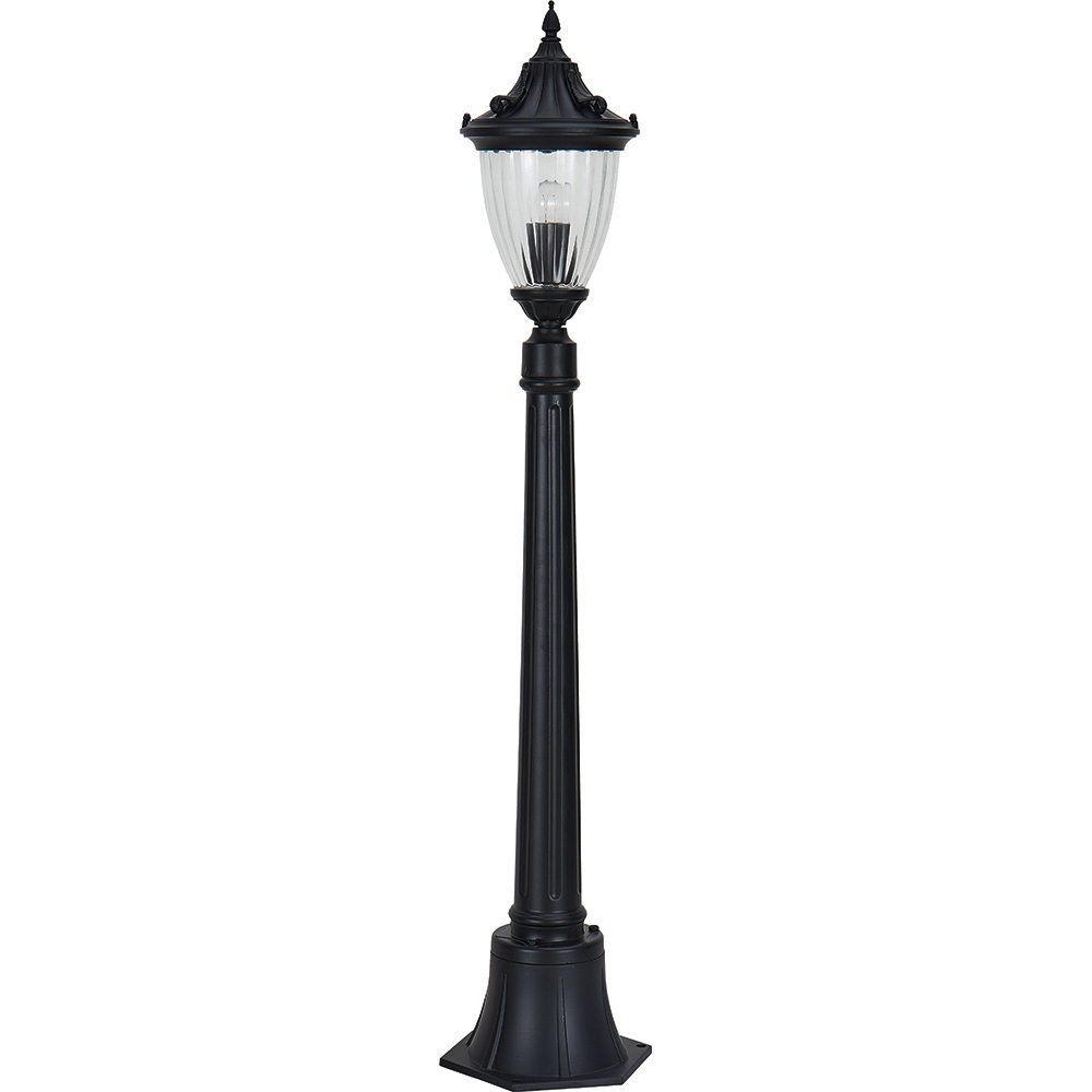 картинка Светильник садово-парковый Feron PL586 столб 60W.230V.E27,черный(арт.41167) от интернет магазина Ampertorg