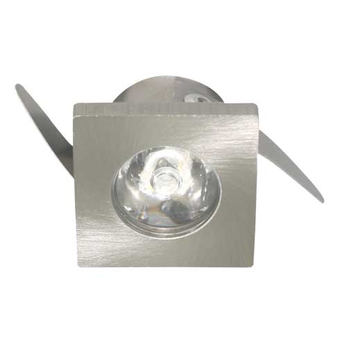 картинка Светильник встраиваемый. G774. Цвет - серебро-белый. (арт. 27668) от интернет магазина Ampertorg