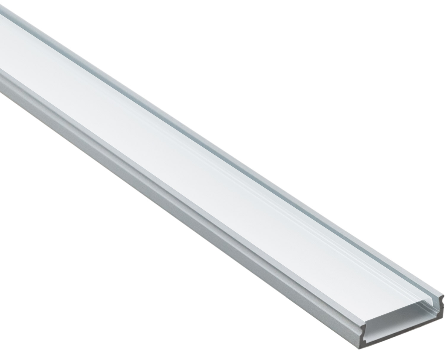 картинка Алюминиевый профиль для светодиодной ленты накладной широкий CAB263  (арт. 10277) от интернет магазина Ampertorg