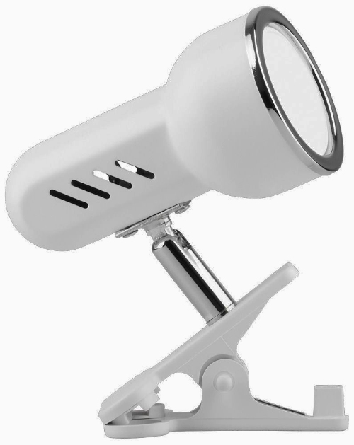 картинка Светодиодный светильник AL7020 7W,560Lm,4000K,G5.3,белый с прищепкой(арт.28643) от интернет магазина Ampertorg