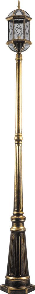 картинка Садово-парковый светильник. PL176. Цвет-черное золото (арт. 11340) от интернет магазина Ampertorg