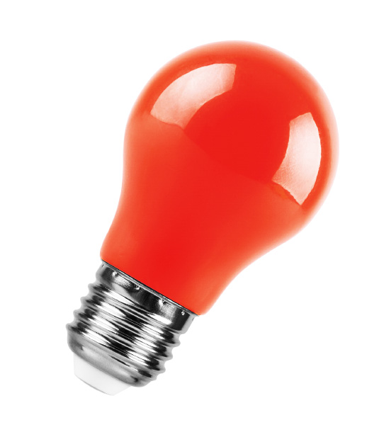 картинка Лампа светодиодная Feron LB-375 E27 3W.красный (арт.25924) от интернет магазина Ampertorg